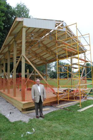 Band Shell Civil New community bandshell constructed in Ontario