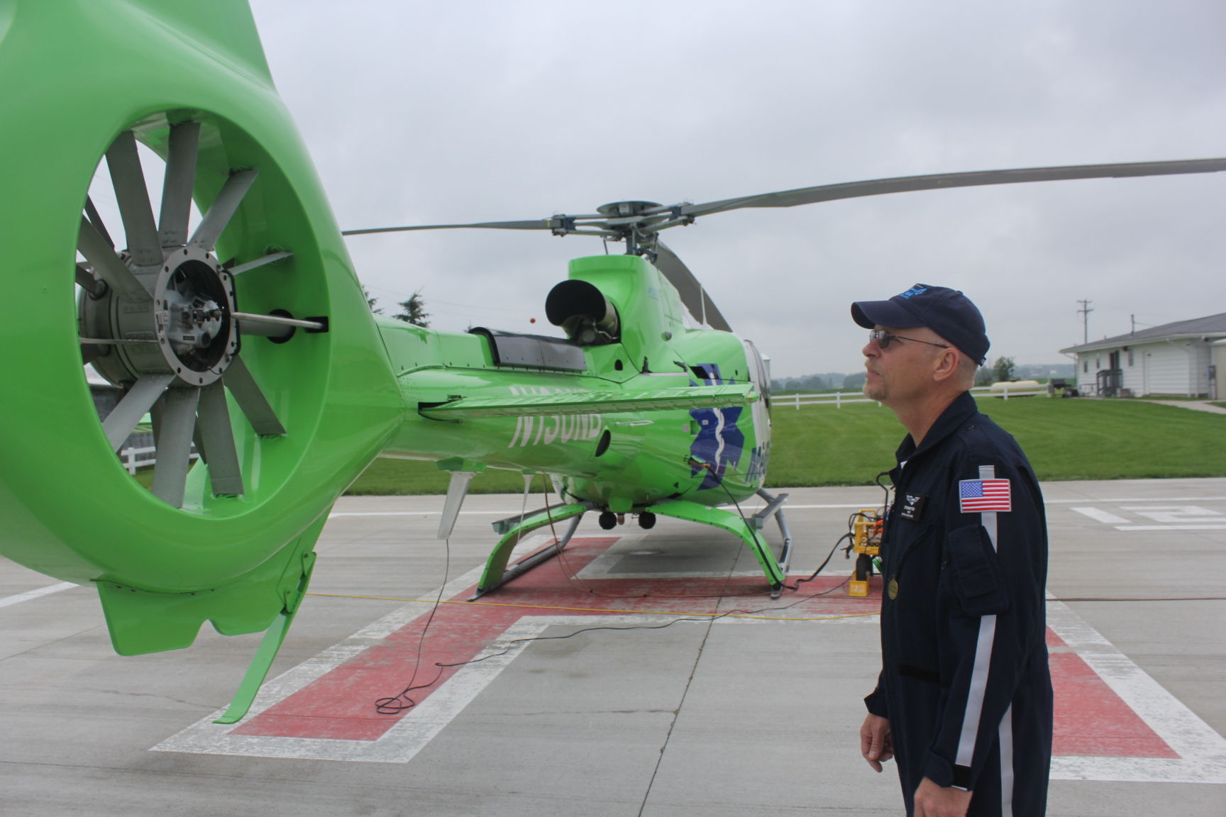 MedFlight crew takes off from Galion