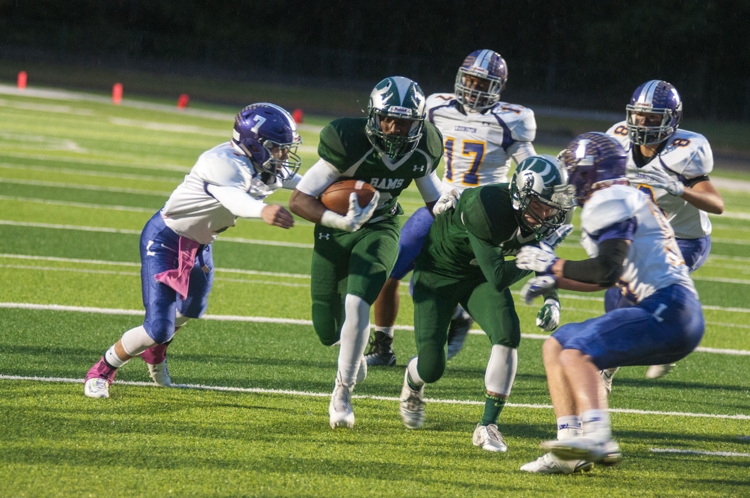 Rams rough up Minutemen