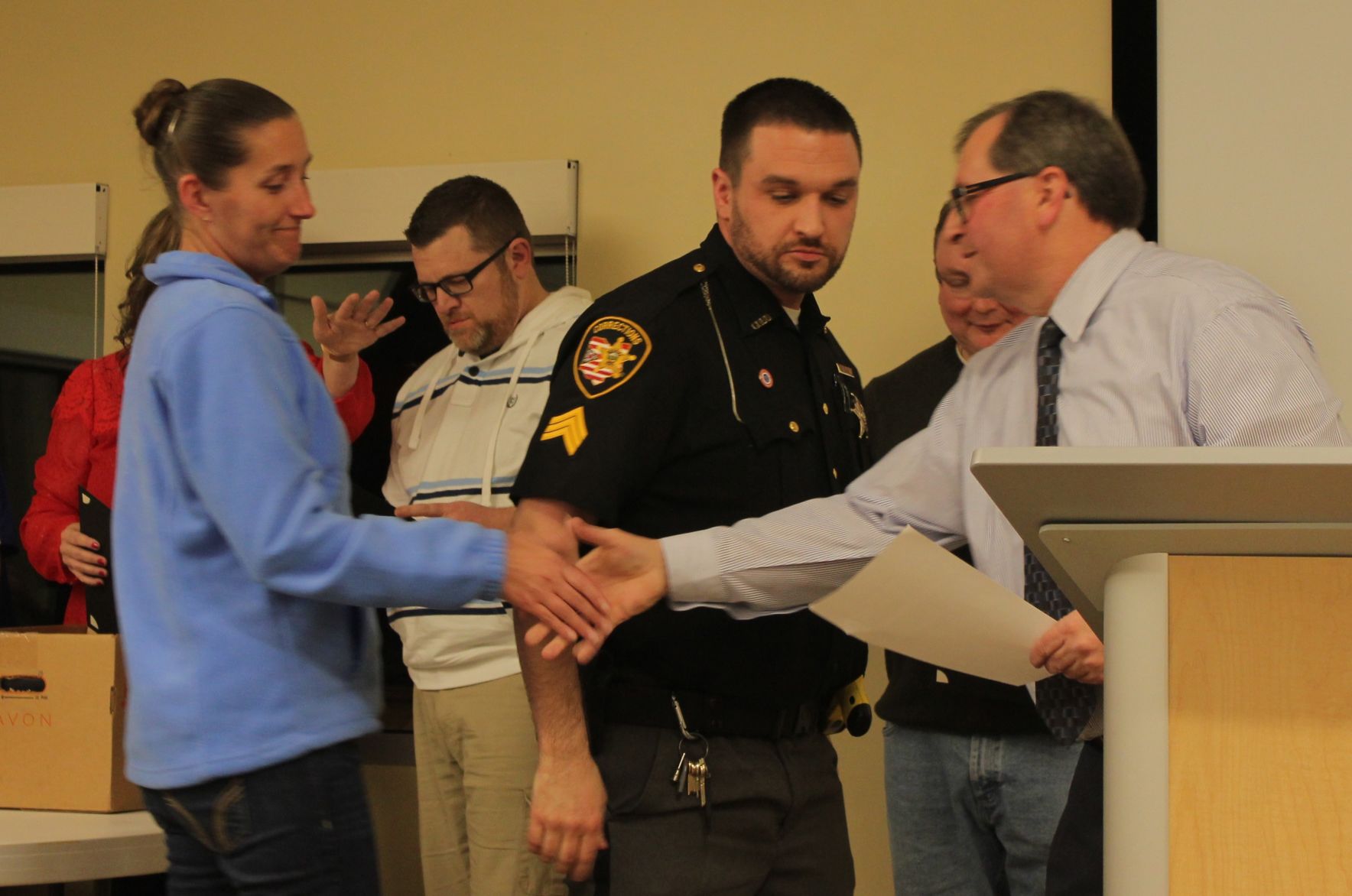 Richland County Sheriff honors outstanding employees