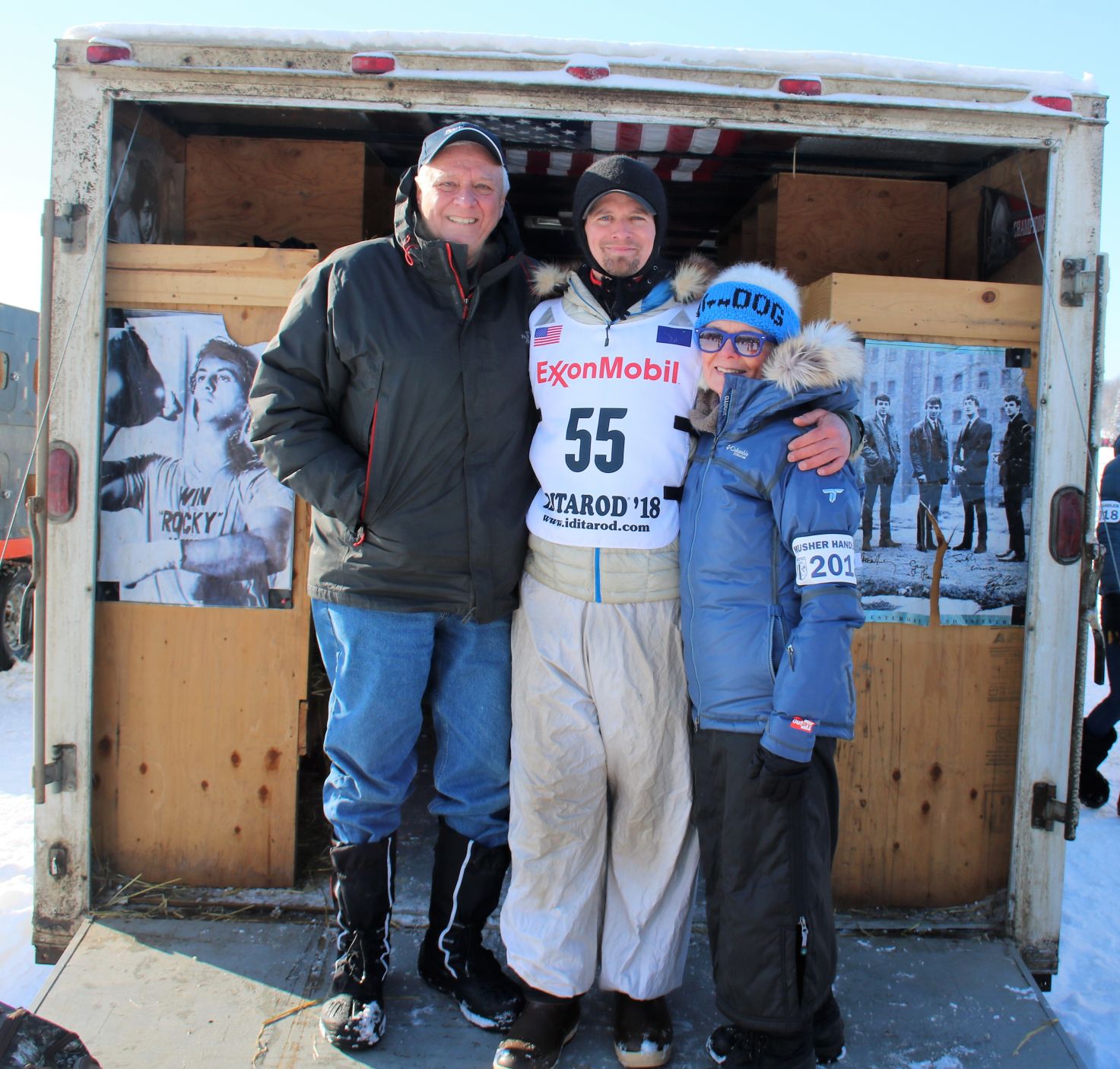 Matthew Failor competes in 2018 Iditarod Sled Dog Race