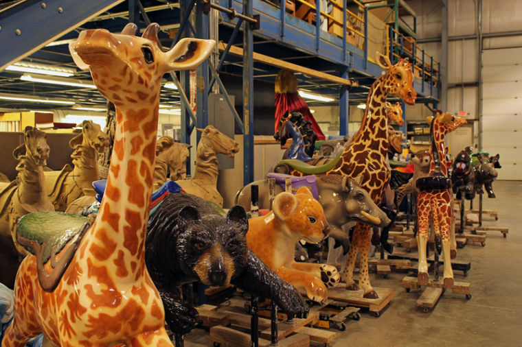 Carousel Works was the magic creator at sites all over the world
