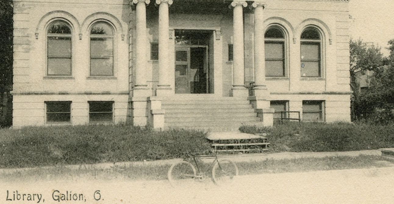 Then & Now: Galion Public Library 1904