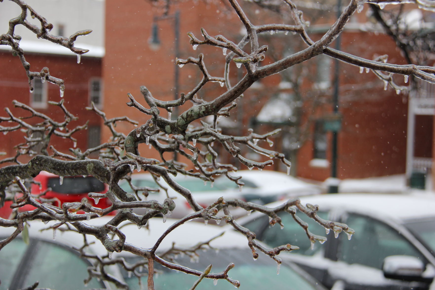 Ice, ice baby -- snow, freezing rain and rain headed our way tonight