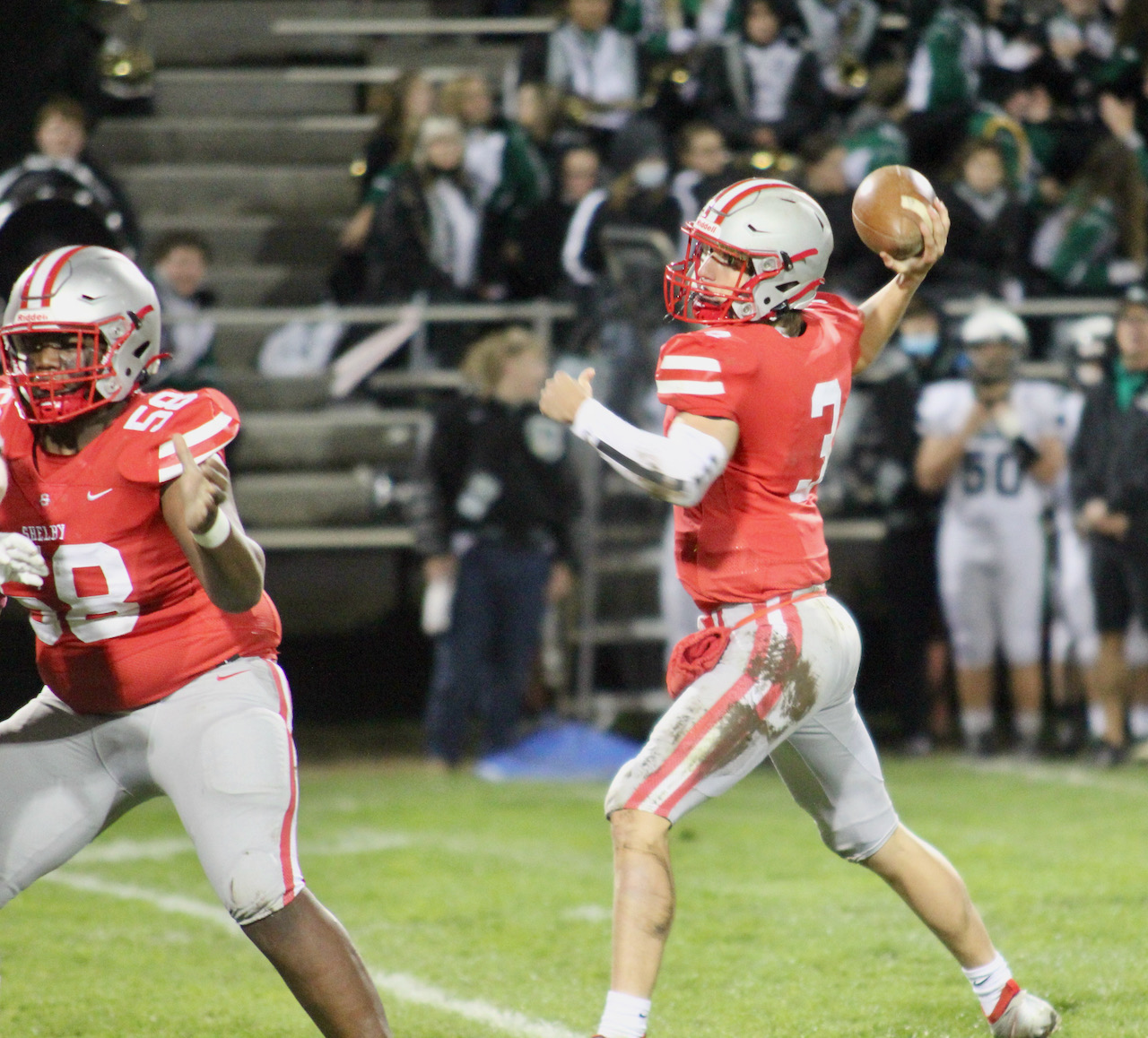 Jacoby Shepherd Shelby QB Shepherd caps historic season in style