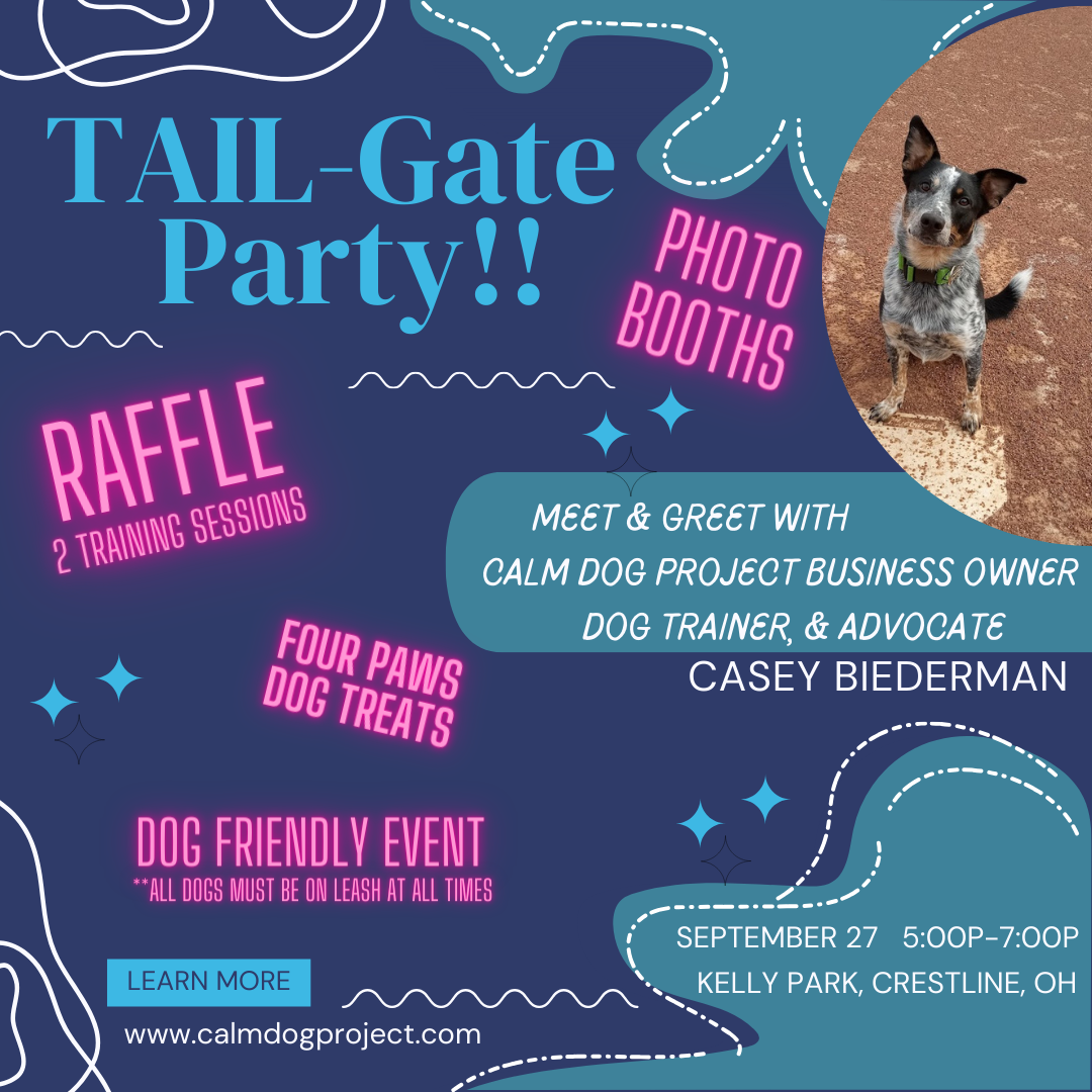 Calm Dog project, 'Tail-gate' party set for Sept. 27 in Crestline