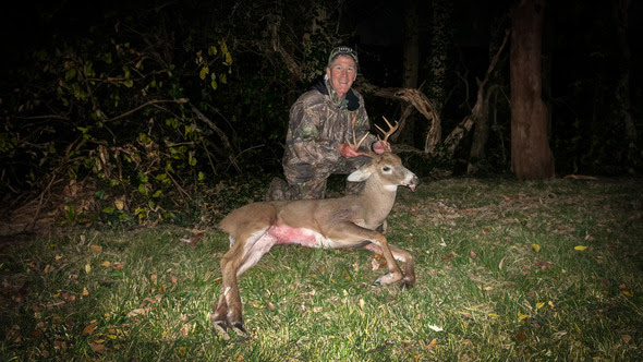 Lt. Governor harvests 8-point buck in Morrow County