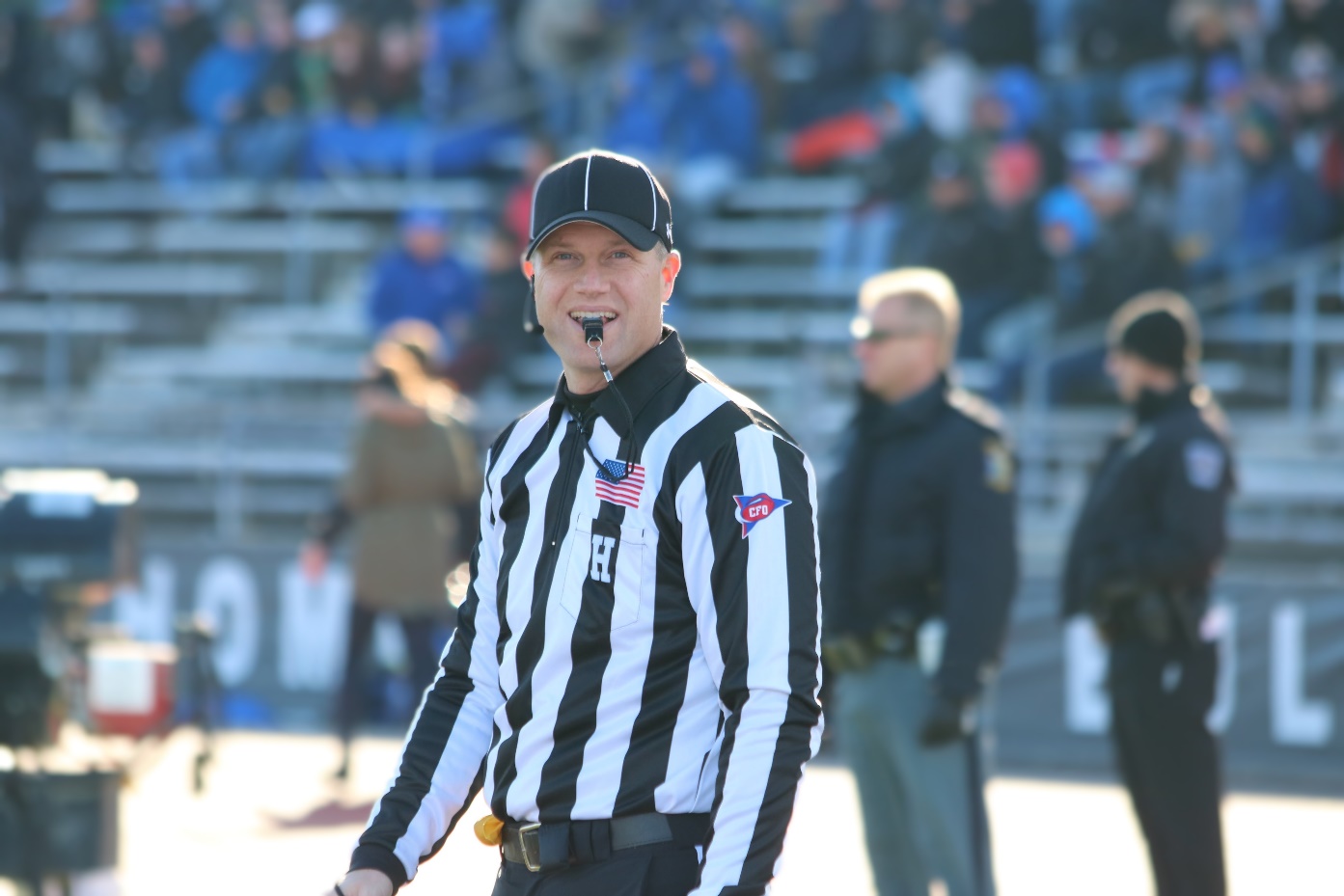 Rick Rudd Football Shelby virtual teacher has NFL officiating aspirations