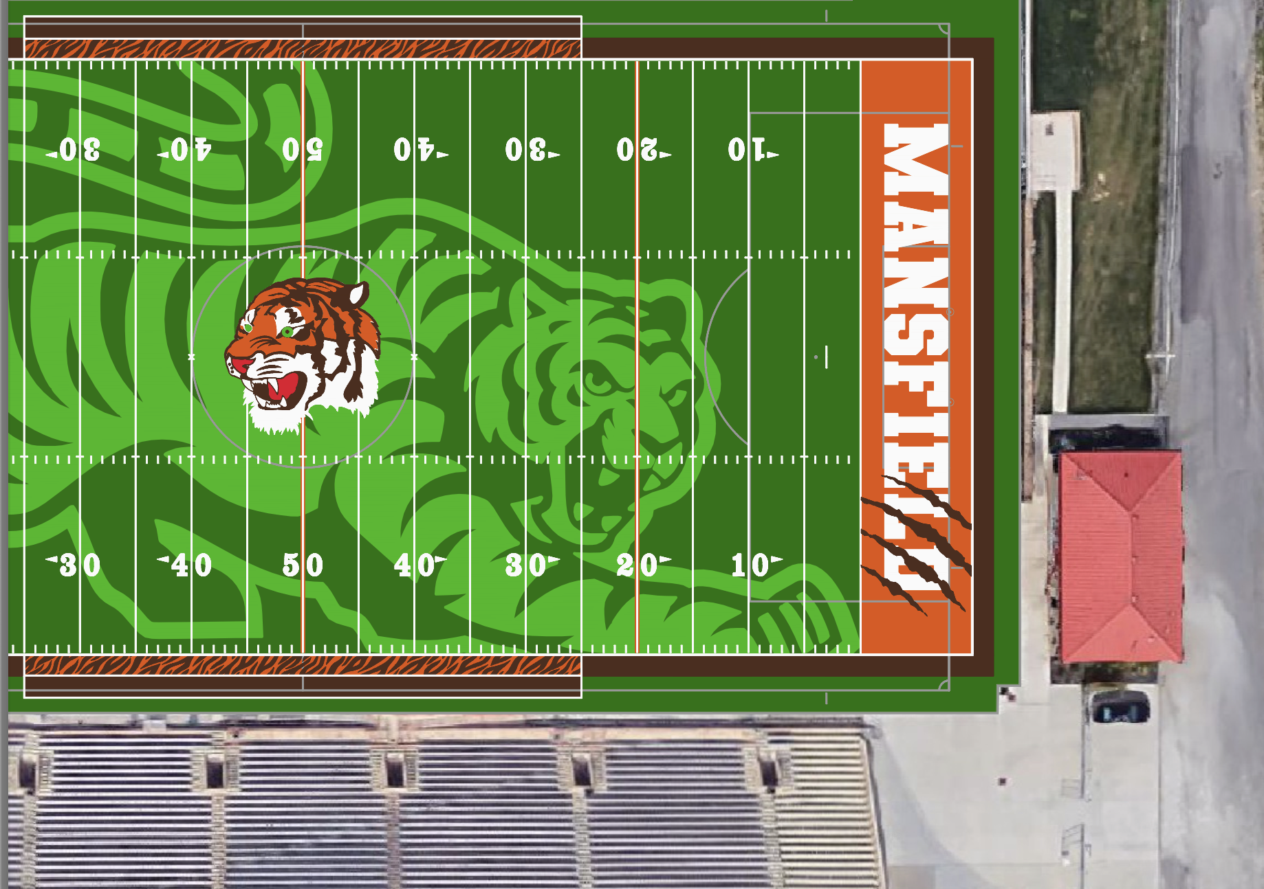 Arlin Field will have new turf by 2025 football season