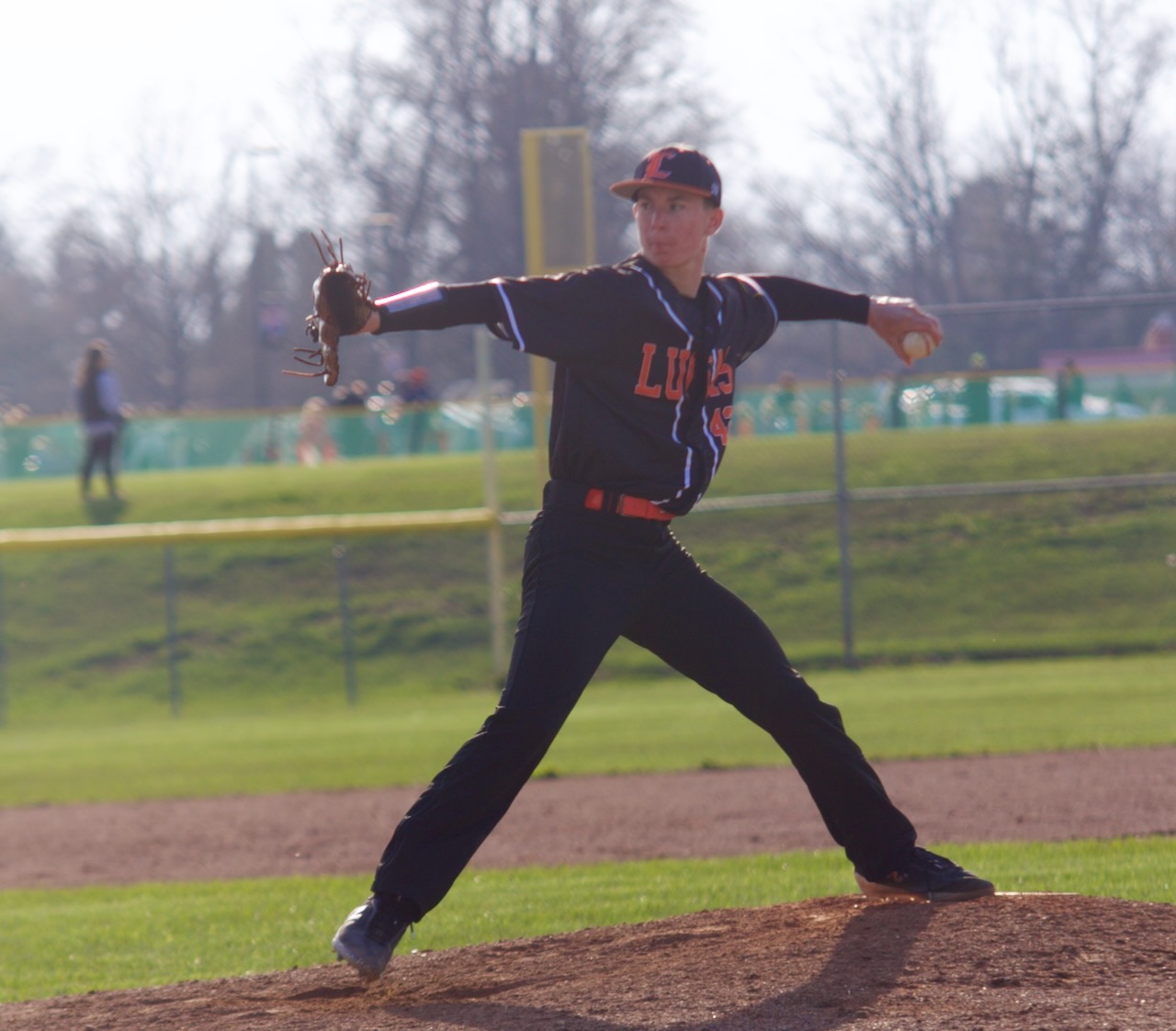 Lucas Bushell Lucas in the hunt for Mid-Buckeye Conference title