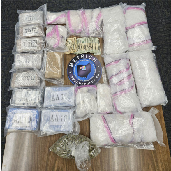 Man arrested, drugs & cash seized during METRICH raid in Mansfield