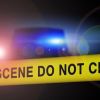 Crime scene tape at a scene