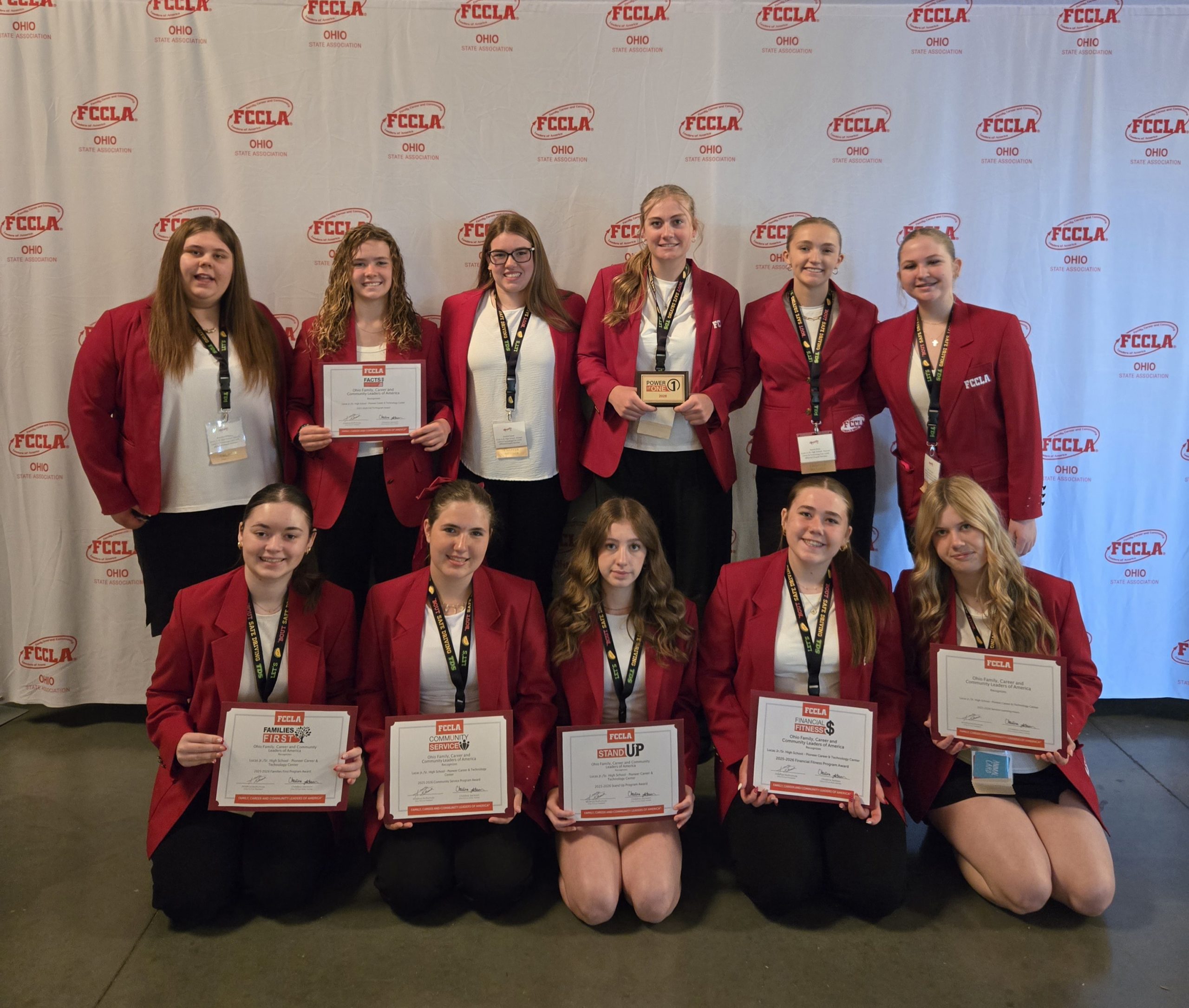 Fccla Fcs Program Lucas FCCLA students receive awards for their national programs