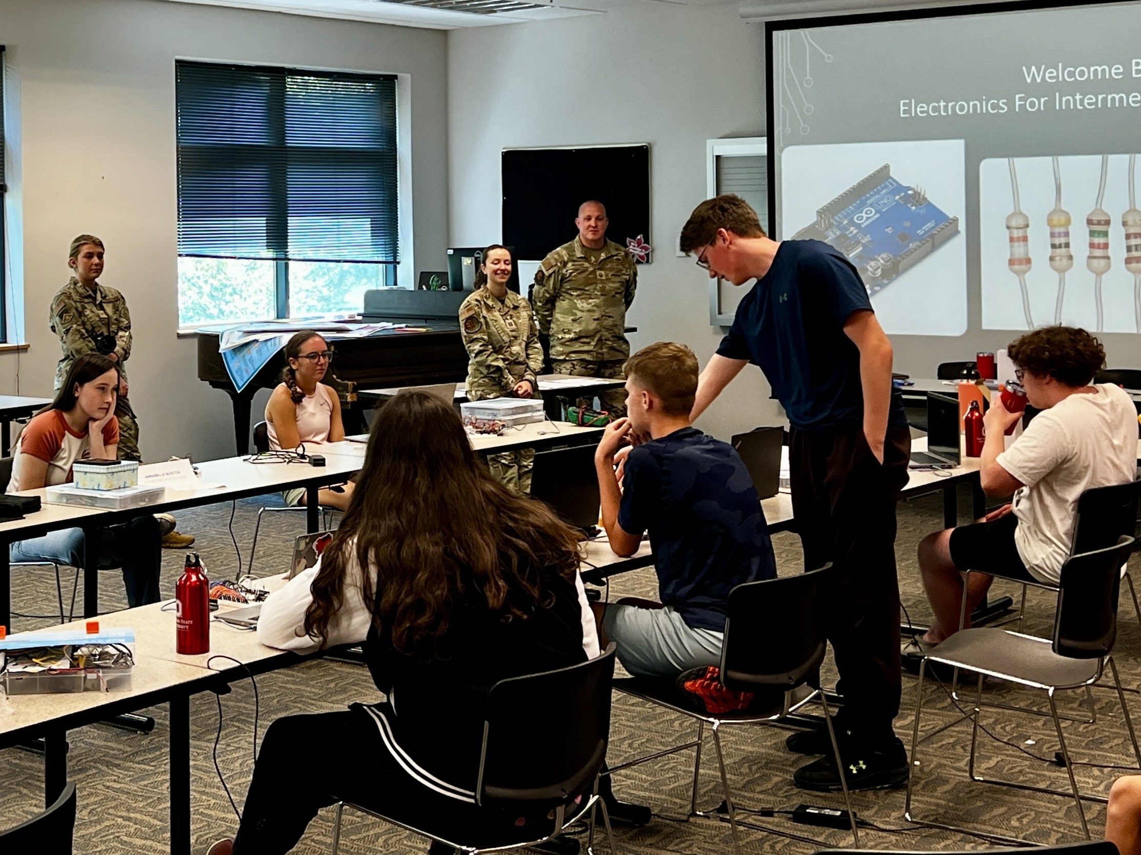 Summer electronics camps help high school students explore technology careers