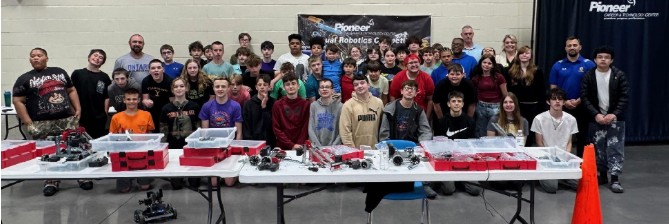 Pioneer hosts robotics competition for north central Ohio middle schools