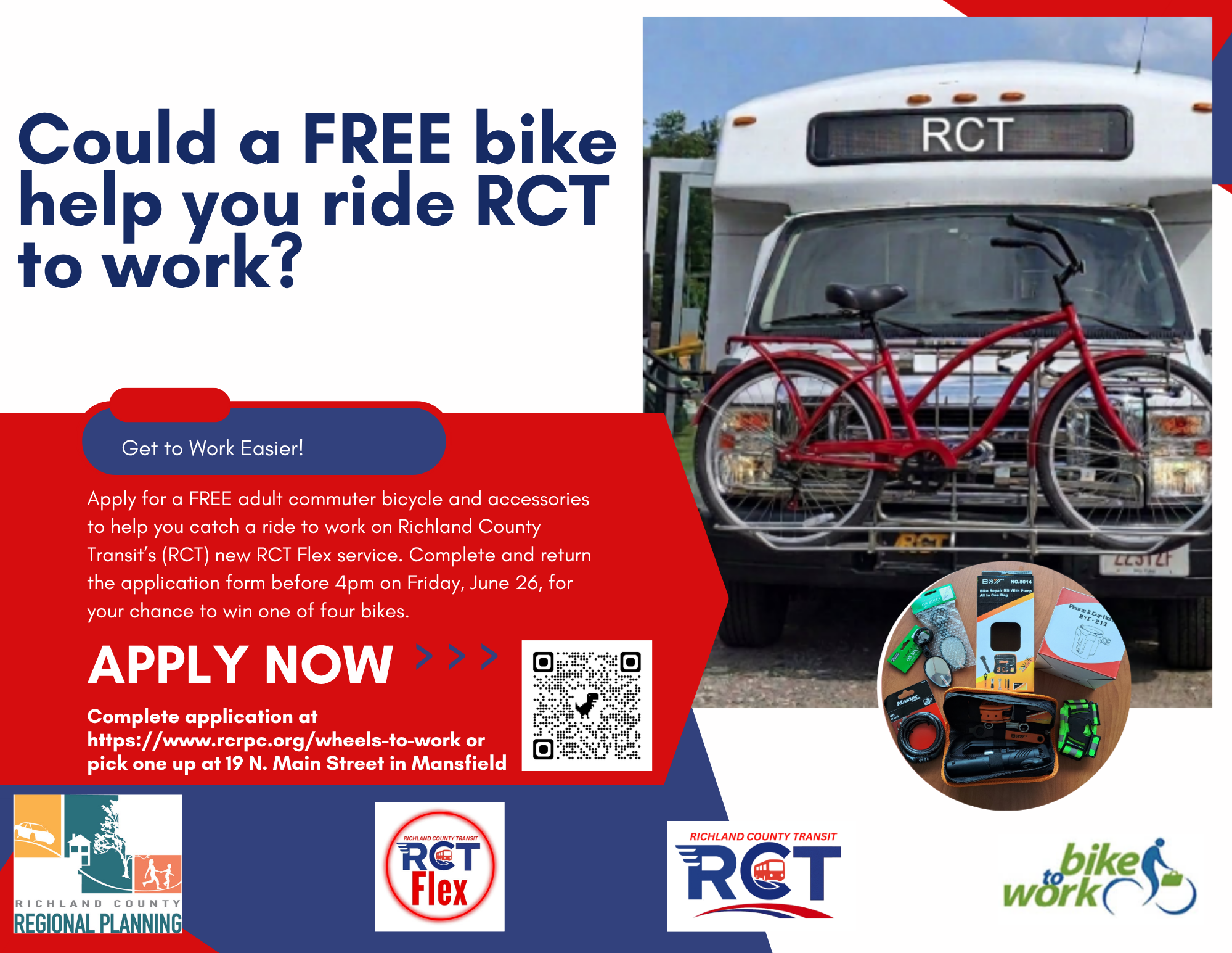RCT & Regional Planning launch 'Wheels to Work' bike grant program