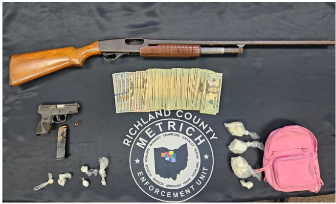 Authorities net guns, drugs and cash in Mansfield raid